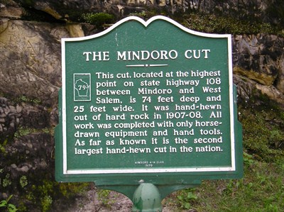 Historical Marker Mindoro Cut